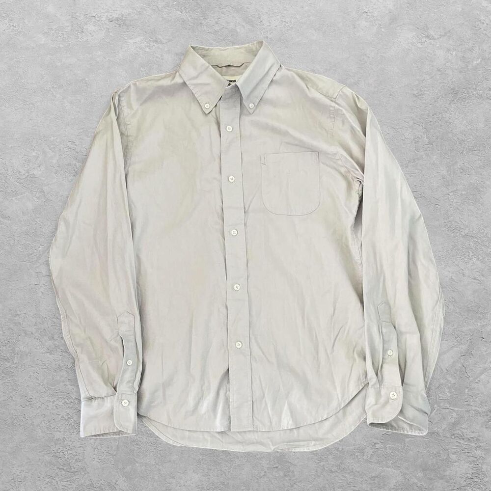 Buck Mason Twill One Pocket Button Down Shirt Long Sleeve M Western Americana